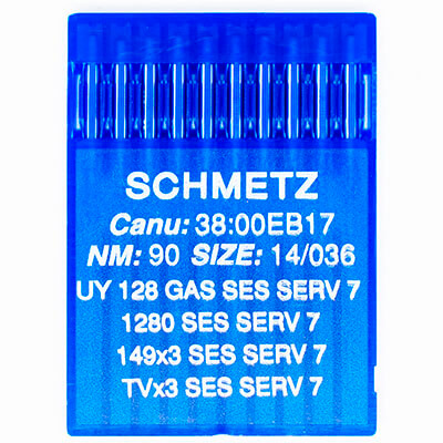 Иглы для пром.машины Schmetz UYx128GAS №90 Ses