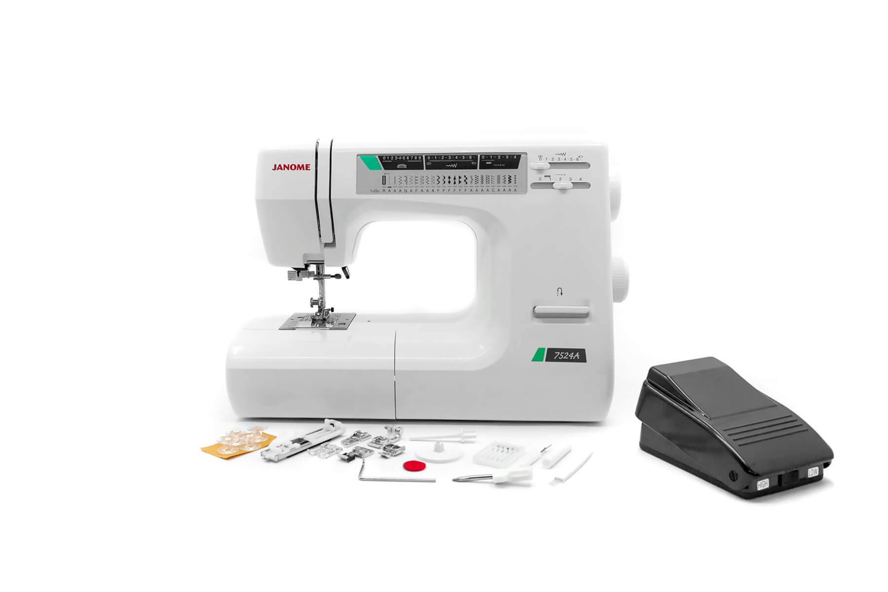  Бытовая швейная машина Janome 7524а Япония