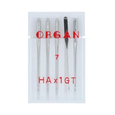 Иглы Organ шелк  HAx1GT №55 (5)
