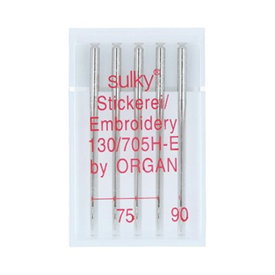 Иглы Organ Embroidery №75-90 (5)