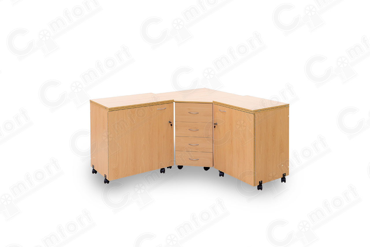 Стол для швейной машины и оверлока Комфорт-6