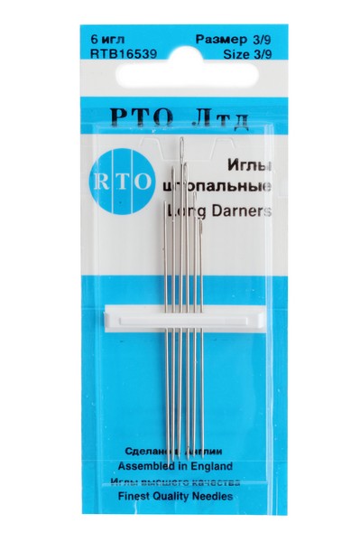RTB16539 Иглы штопальные размер 3/9 6игл