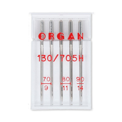 Иглы Organ универ. №70(2); 80(2); 90(1)