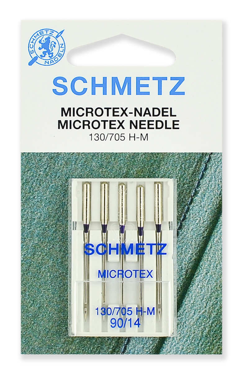 Иглы Schmetz Microtex №90