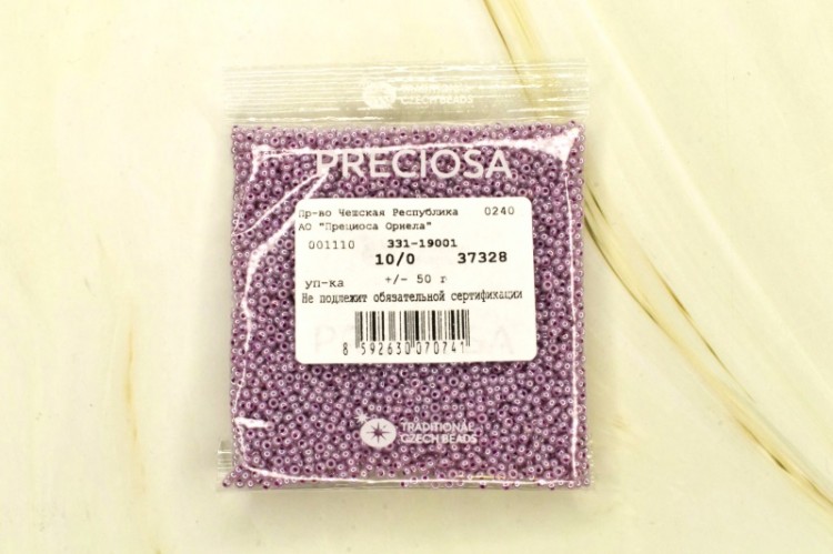 Бисер Preciosa 37328, 10гр