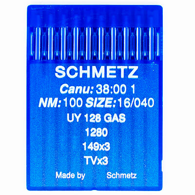 Иглы для пром.машины Schmetz UYx128GAS №100