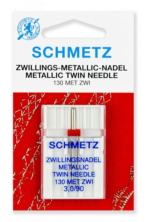 Иглы Schmetz Twin Metallic №90/3.0