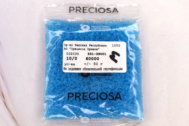 Бисер Preciosa 60000(мат) 50гр