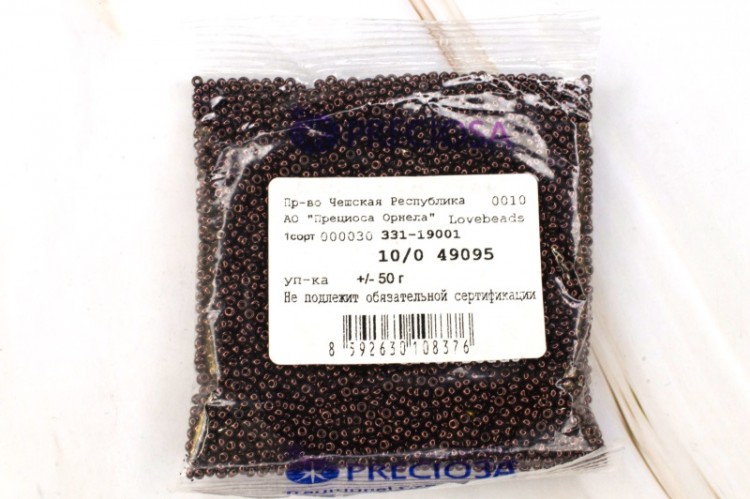 Бисер Preciosa 49095, 10гр