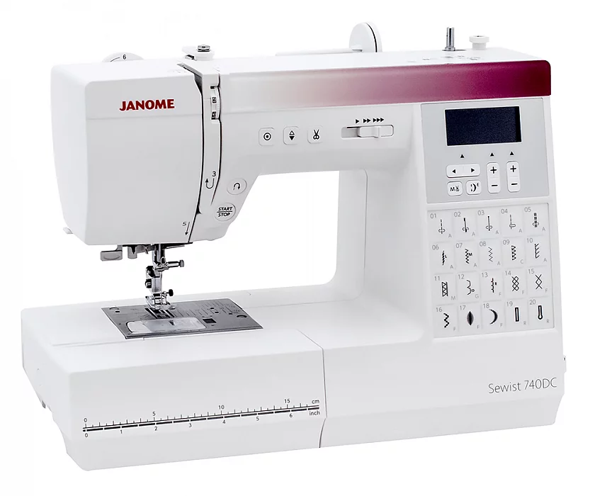Бытовая швейная машина Janome Sewist DC740, Япония