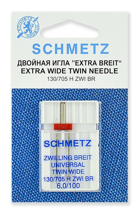 Иглы Schmetz Twin унив. №100/6.0