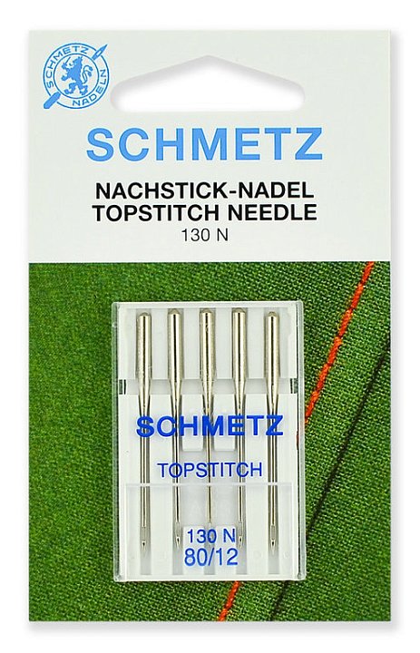 Иглы Schmetz Top Stitch №80