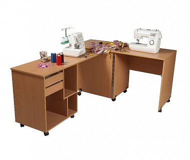 Стол для швейной машины и оверлока Комфорт-8