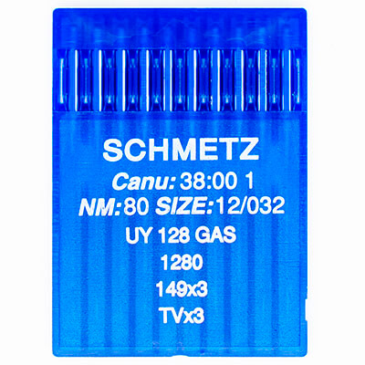 Иглы для пром.машины Schmetz UYx128GAS №80