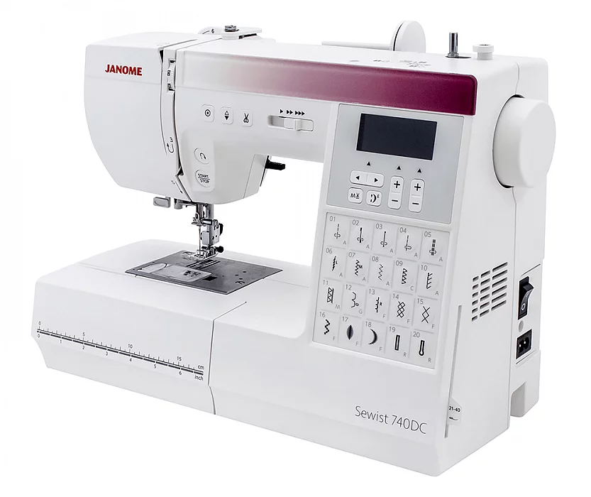 Бытовая швейная машина Janome Sewist DC740, Япония
