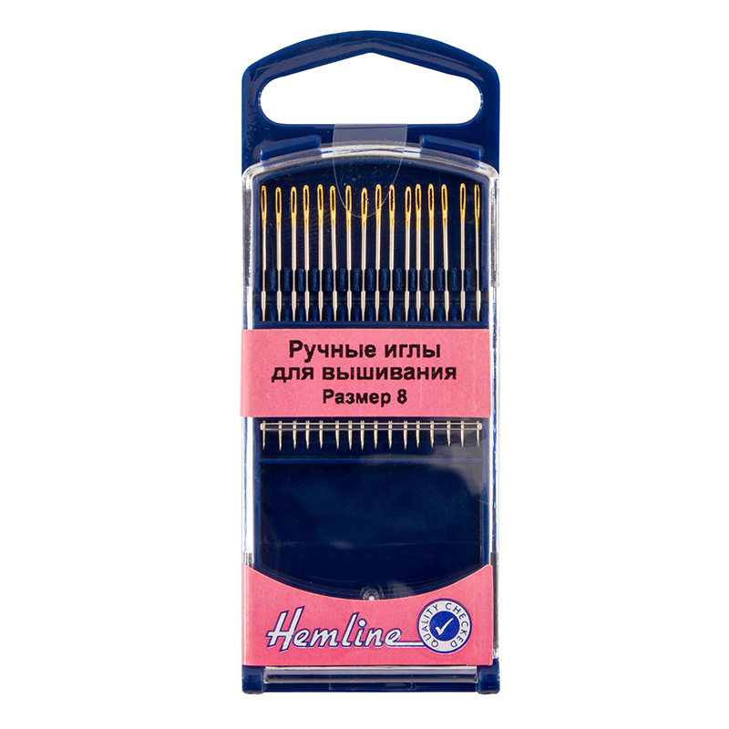 280G.8 Иглы для вышивания с острым кончиком размер 8