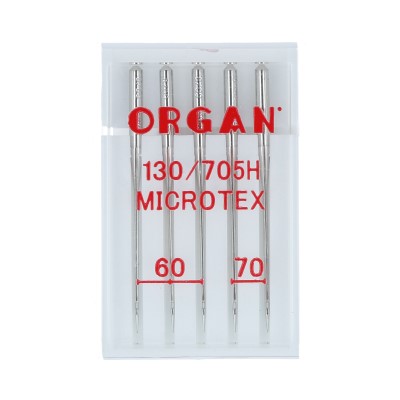 Иглы Organ Microtex №60(3); 70(2)
