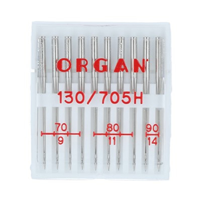 Иглы Organ универ. №70(4); 80(4); 90(2)