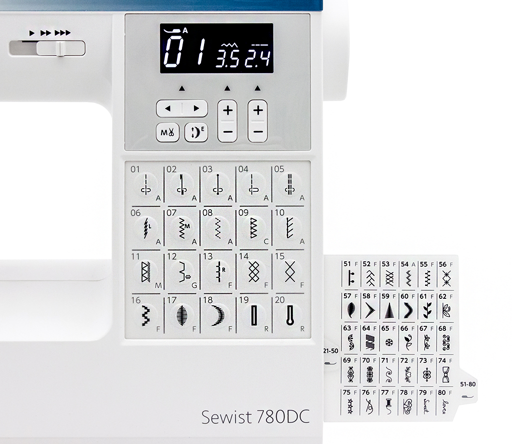 Бытовая швейная машина Janome Sewist 780DC, Япония