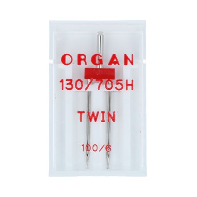 Иглы Organ Twin унив. №100/6,0