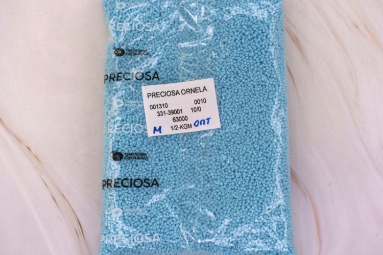 Бисер Preciosa 63000(мат) 50гр