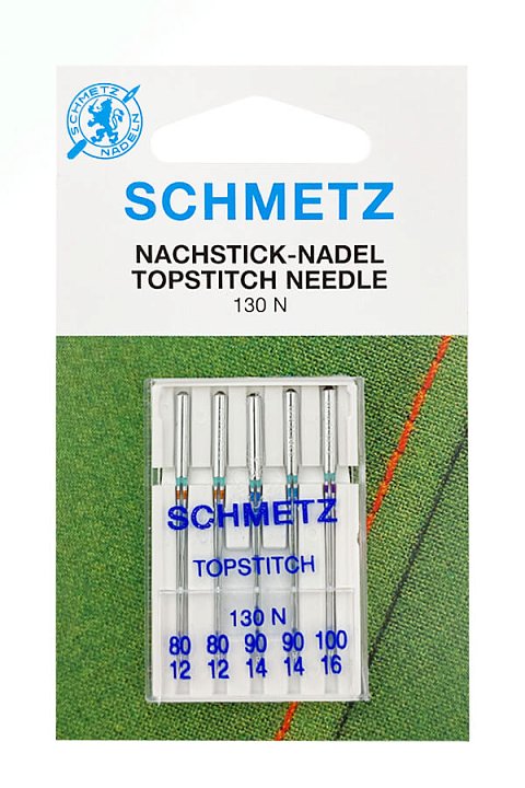 Иглы Schmetz Top Stitch №80-90-100