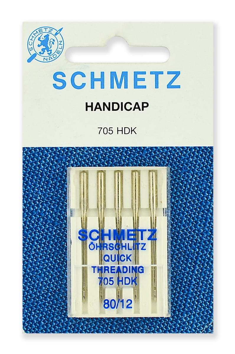 Иглы Schmetz легковдеваемые №80