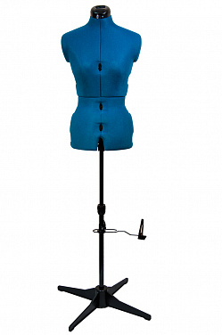Манекен женский раздвижной Tailormade 40-48 A (S) Sapphire blue