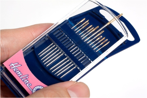 216G.48/G002 Иглы ручные для легкого вдевания №4-8 6шт (пласт.контейнер)