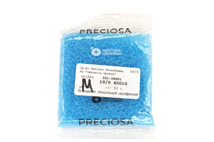 Бисер Preciosa 60010(мат) 50гр