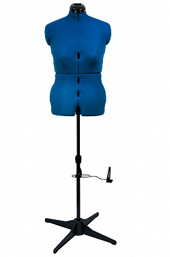 Манекен женский раздвижной Tailormade 46-56 B/M Sapphire blue
