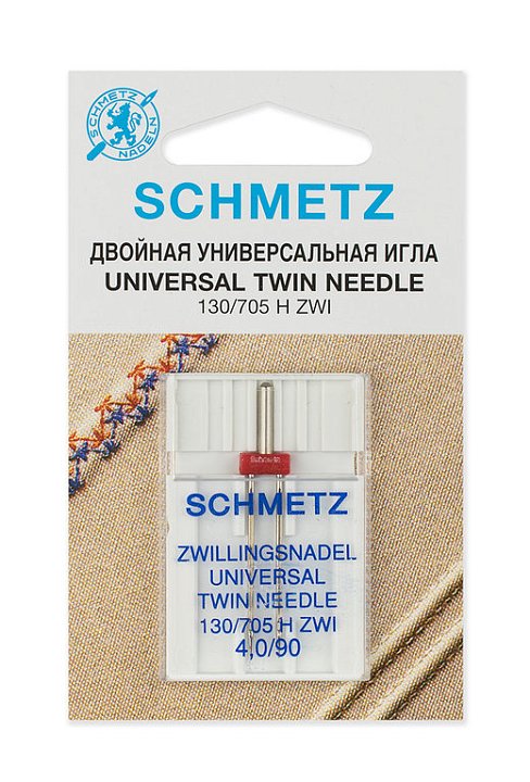 Иглы Schmetz Twin унив. №90/4.0