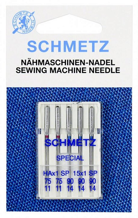 Иглы Schmetz Super Stretch №75(2); 90(3)