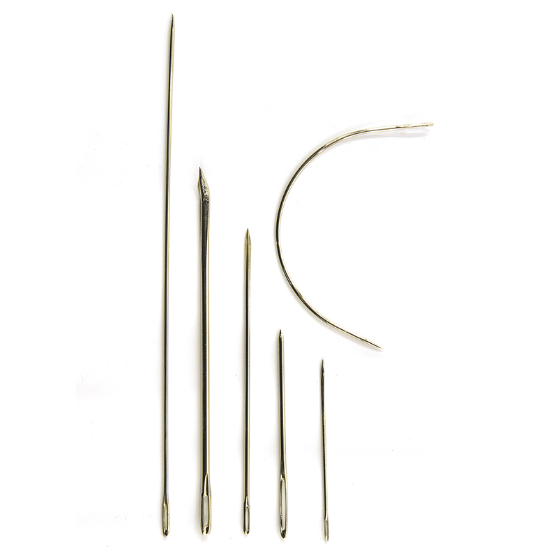 215.6 Иглы для ручные для домаш.шитья и ремонта одежды, ассорти 6шт