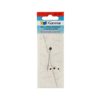 NC-301 Иглы гибкие бисерные с широким ушком 1шт