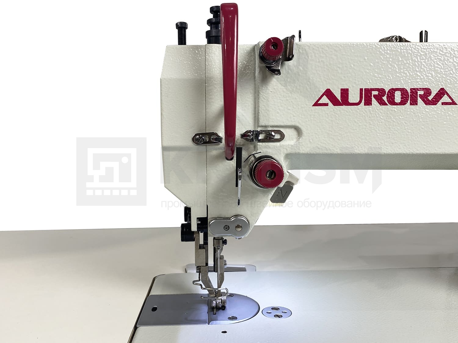 Промышленная прямострочная швейная машина с двойным продвижением Aurora A-0302-D3 + стол обрезка,зак