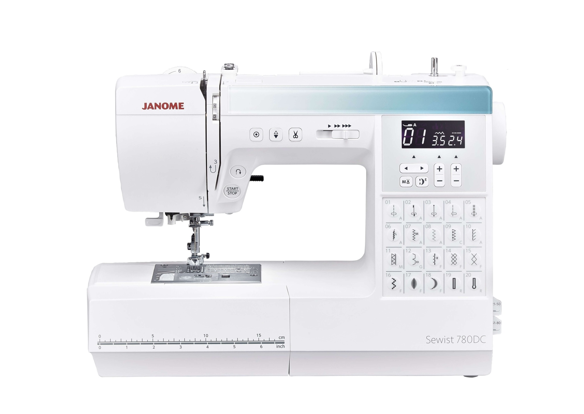 Бытовая швейная машина Janome Sewist 780DC, Япония